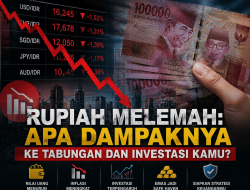 Rupiah Melemah : Dampak Ke Tabungan Dan Investasi ( Wajib Tahu )