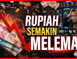 Rupiah Semakin Melemah!
